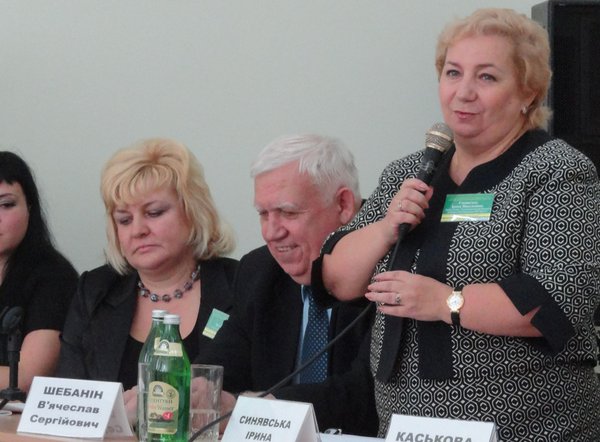 Відкрила засідання директор Державної установи "Науково-методичний центр інформаційно-аналітичного забезпечення діяльності вищих навчальних закладів "Агроосвіта" І.М. Синявська